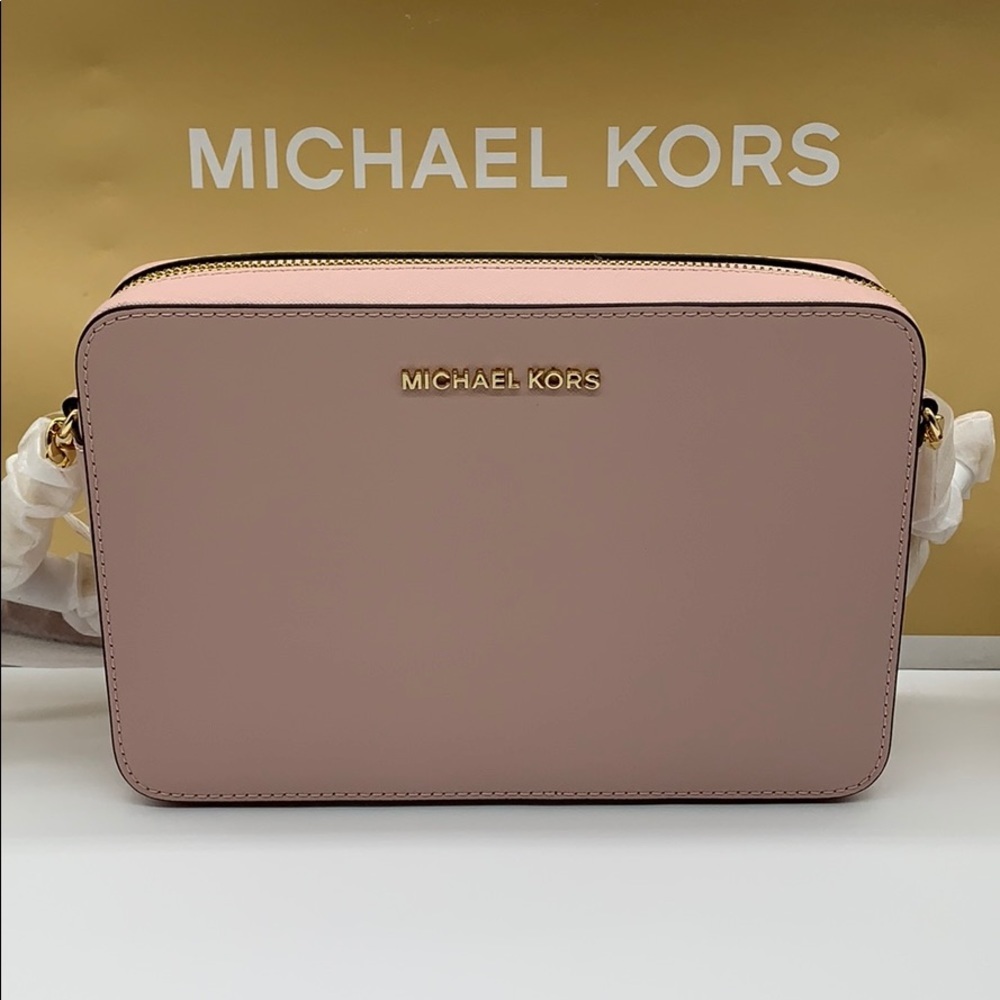 Michael Kors Jet Set Item LG EW CROSSBODY BLOSSOM - Picture 13 of 16